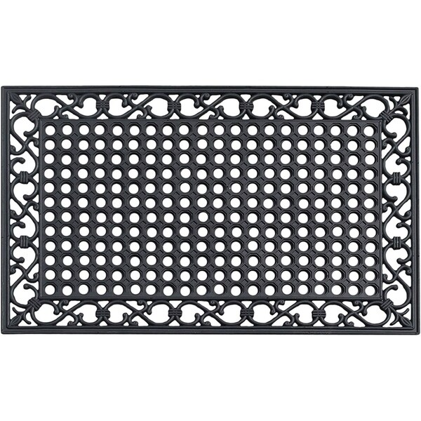 A1HC First Impression Zander Indoor/ Outdoor/Kitchen/Restaurant/Bathroom/Pool Rubber Mat (24-inch x 36-inch)