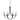 Gracewood Hollow Holly 8-light Black Steel Chandelier
