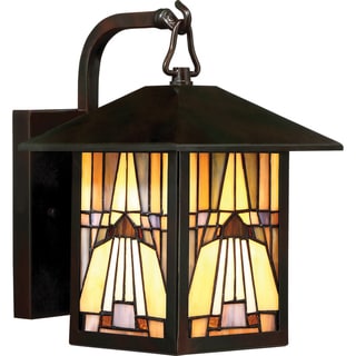 Quoize Inglenook Valiant Bronze Small Wall Lantern