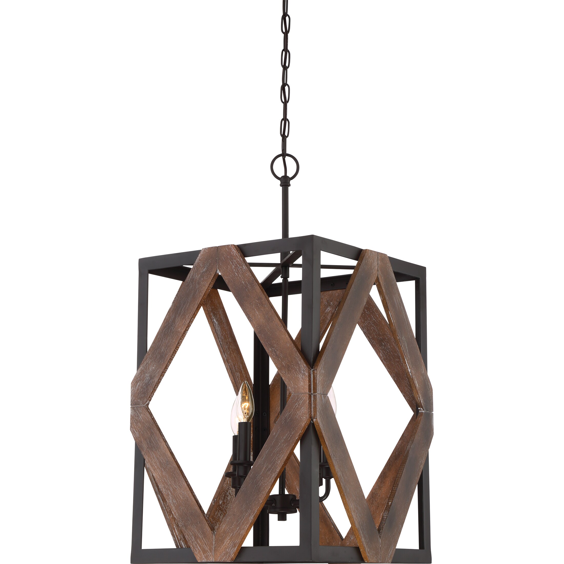 Quoize Veranda Western Bronze 4-light Cage Chandelier (Extra Large) - Chandeliers For Bedrooms by Overstock.com