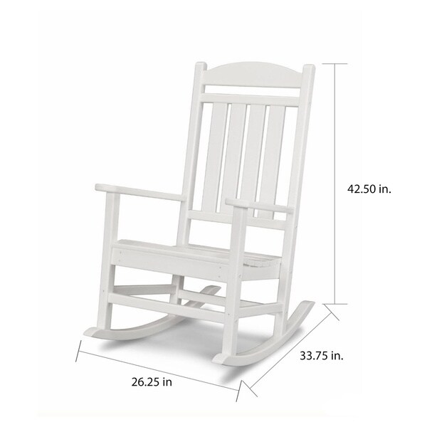 white rocking chairs wood