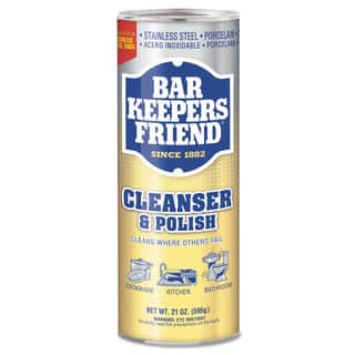 Copper Office Supplies For Less Bar Keepers Friend Powdered Cleanser And Polish 21 Ounce Can 12 Carton
