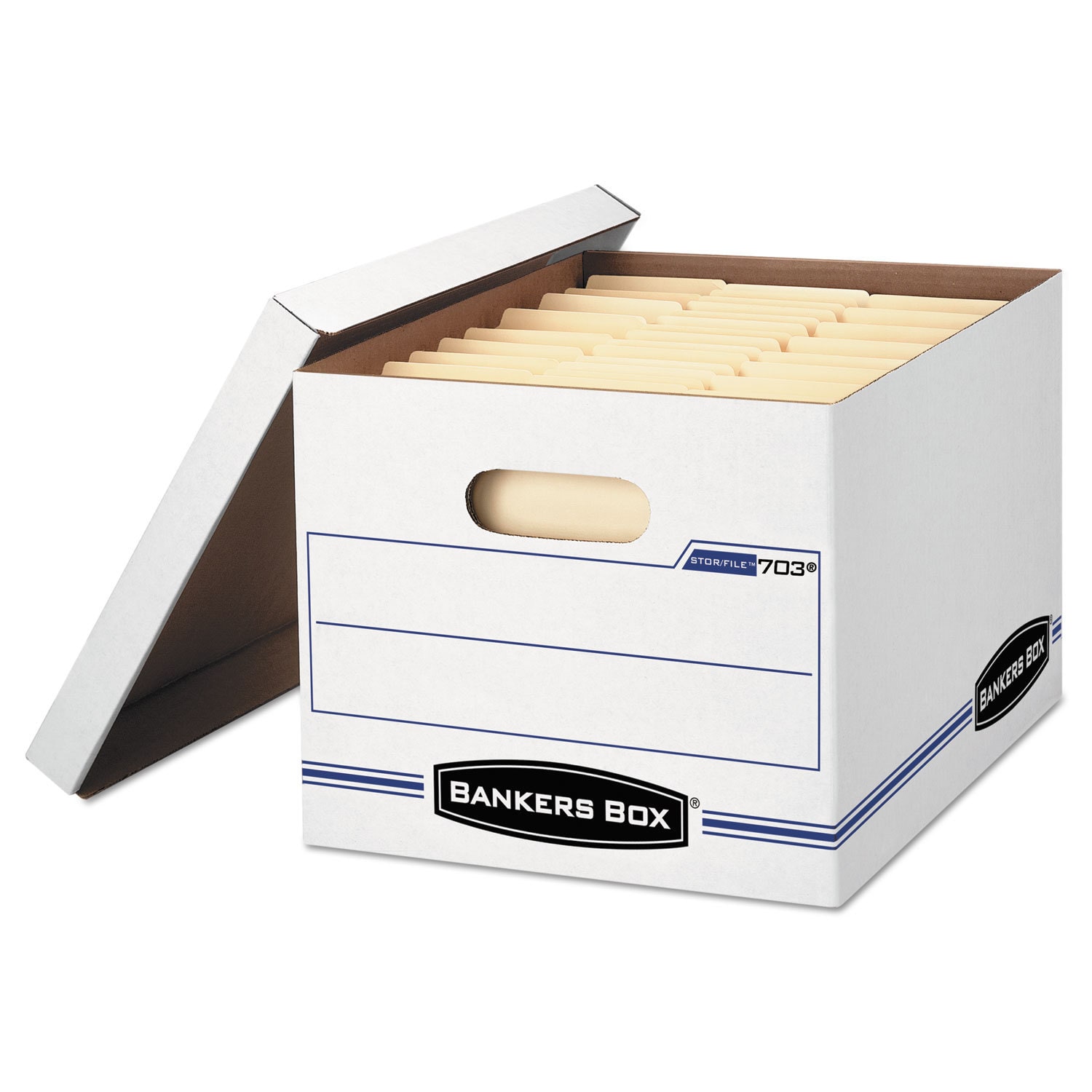 Office Bankers Box Stor File Decorative Medium Duty Storage Boxes