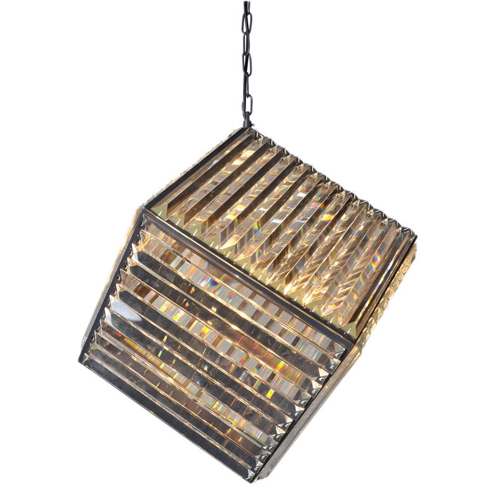 Y-Decor 4 Light Chandelier in Antique Bronze finish with Crystal Shade (Antique Bronze) - Chandeliers For Bedrooms by Overstock.com