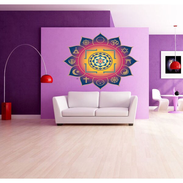 Shop Full color decal Mantra Meditation sticker, Mantra ...