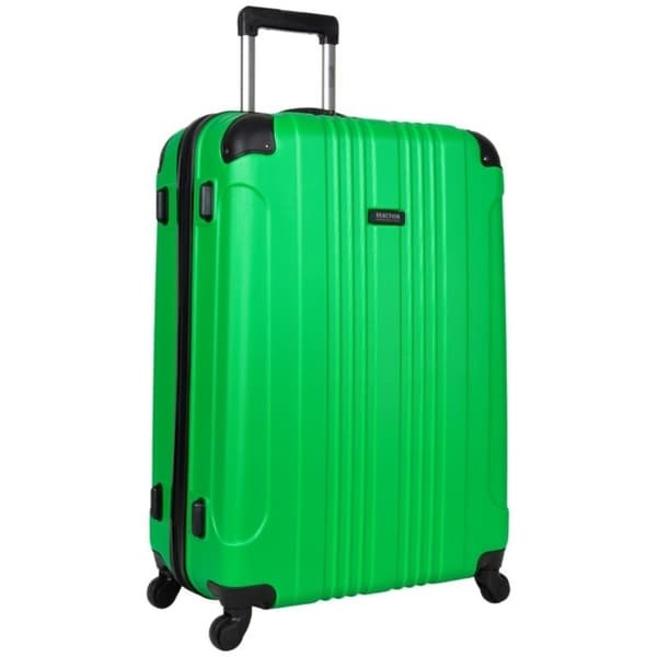 green spinner luggage