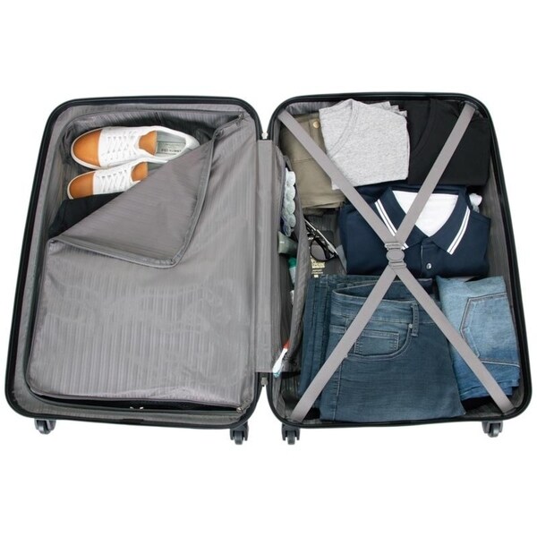 kenneth cole reaction out of bounds 3 piece hardside spinner luggage set