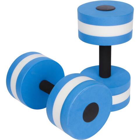 Trademark Innovations EVA Foam Water Aerobic Exercise Dumbells (Set of 2)