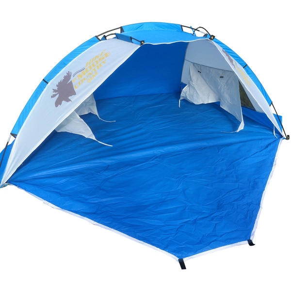 Moose Country Gear Kona Blue 2 person Beach Tent Bed Bath