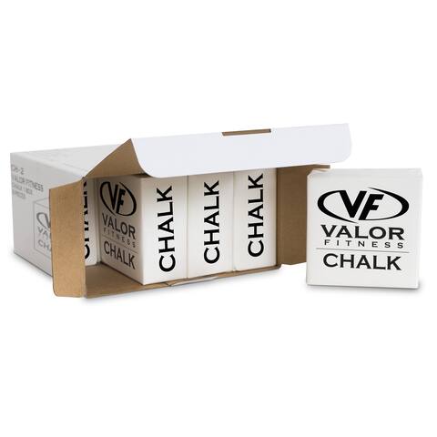 Valor Fitness CH-2 Gym Chalk, Improve Grip and Performance While Weightlifting, Rock Climbing, or Cross Training