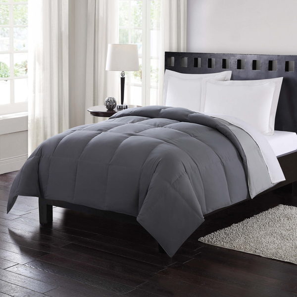 Shop London Fog Reversible Down Comforter Ships To Canada