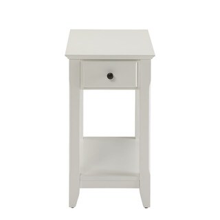 Acme Furniture Bertie Wood Transitional Side Table