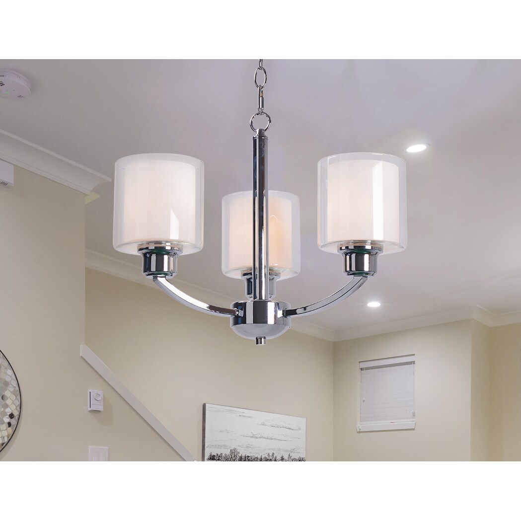 Orbit 3 Light Chandelier - Chandeliers For Bedrooms by Overstock.com