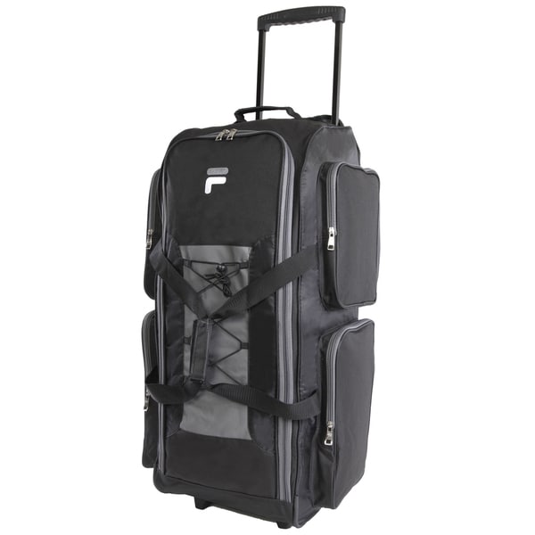 Shop Fila 32-inch Lightweight Rolling Duffel Bag - Free Shipping Today - Overstock - 13929612