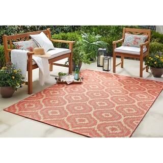 Tan 7x9 10x14 Rugs For Less Mohawk Home Oasis Morro Indoor Outdoor Area Rug 8 X 10