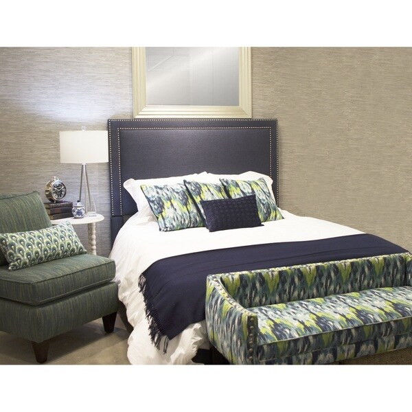 Brookside Queen Upholstered Bed with Rails and Footboard