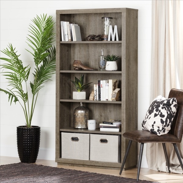 South Shore Furniture Kanji 5shelf Bookcase Overstock 13930042