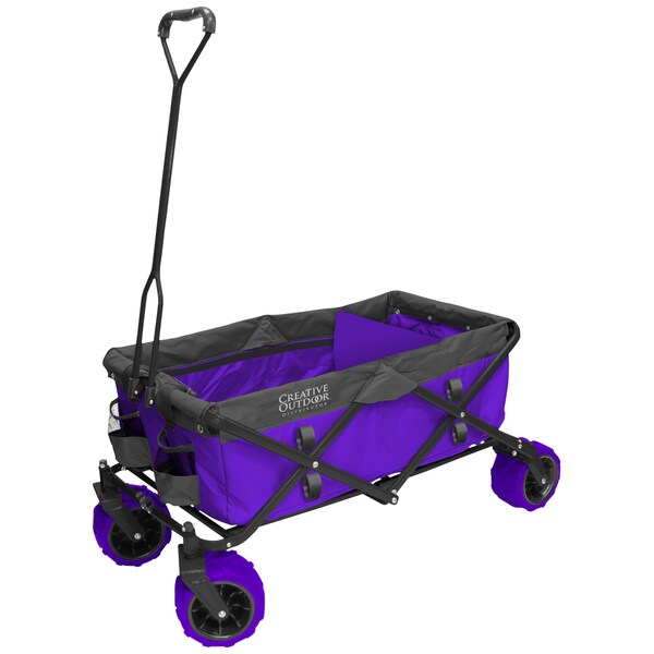 Fold Wagon All Terrain Purple Grey. Opens flyout.