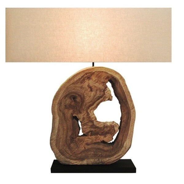 Nature'own Natural Wood Table Lamp