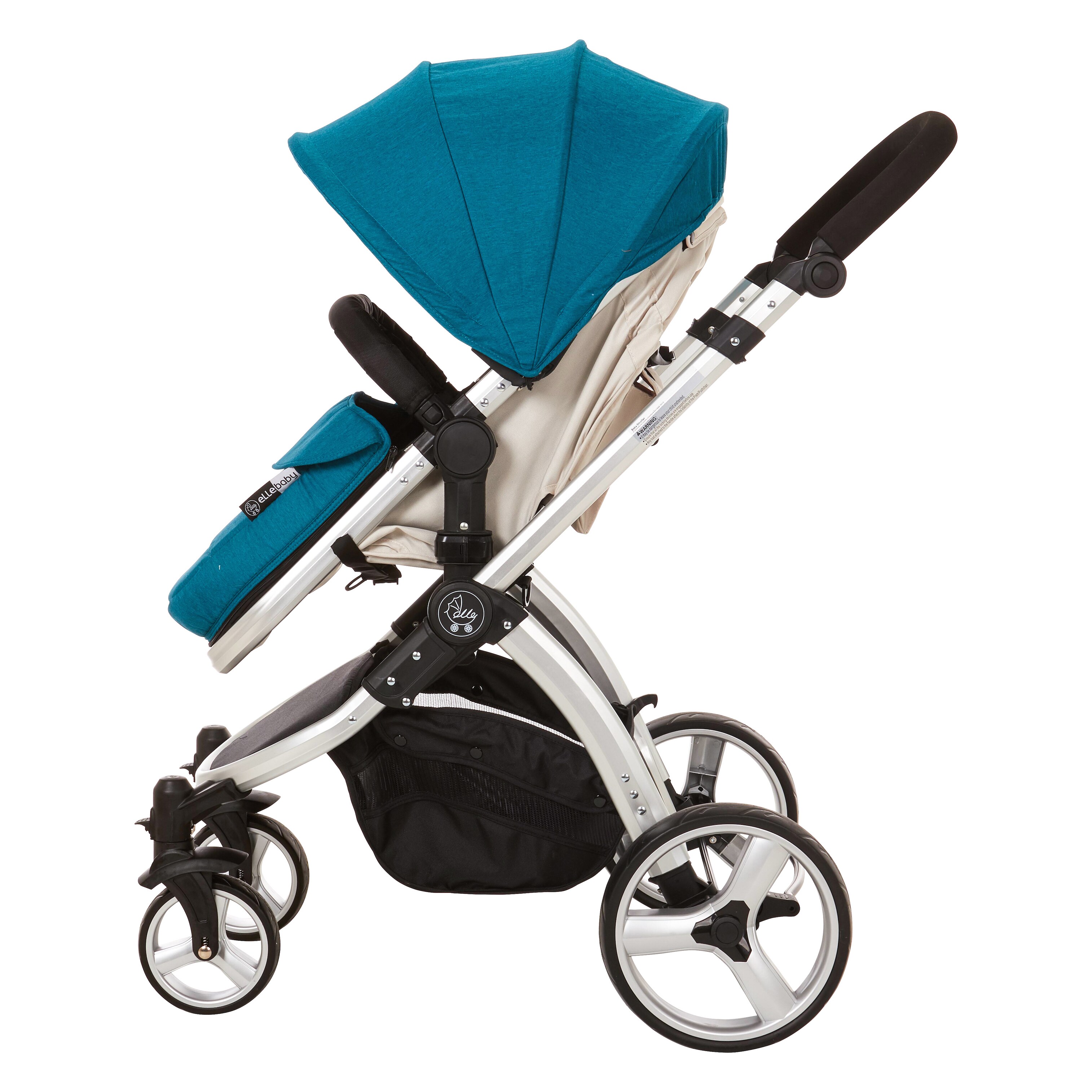 teal pram