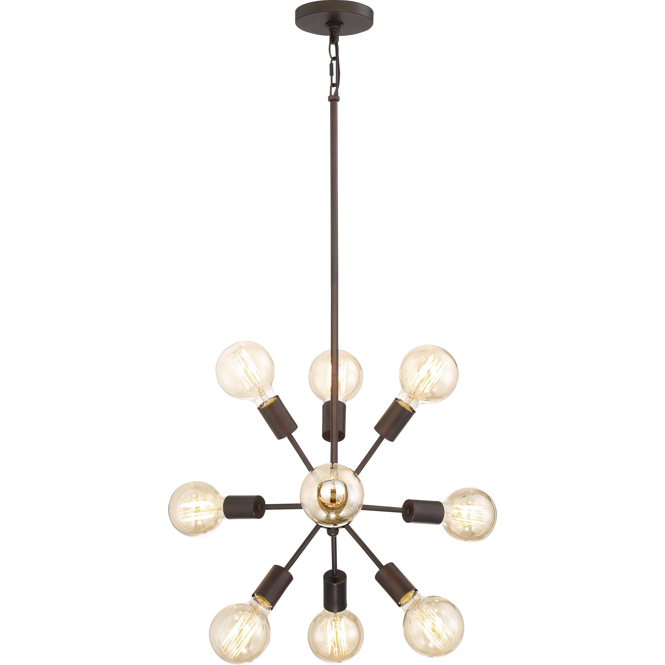 Quoizel Limelight Palladian Bronzed Steel 9-light Chandelier (Large) - Chandeliers For Bedrooms by Overstock.com