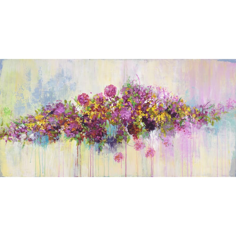 Marmont Hill - 'Butterfly Dream' by Julie Joy Painting Print on Wrapped Canvas - Multi-Color