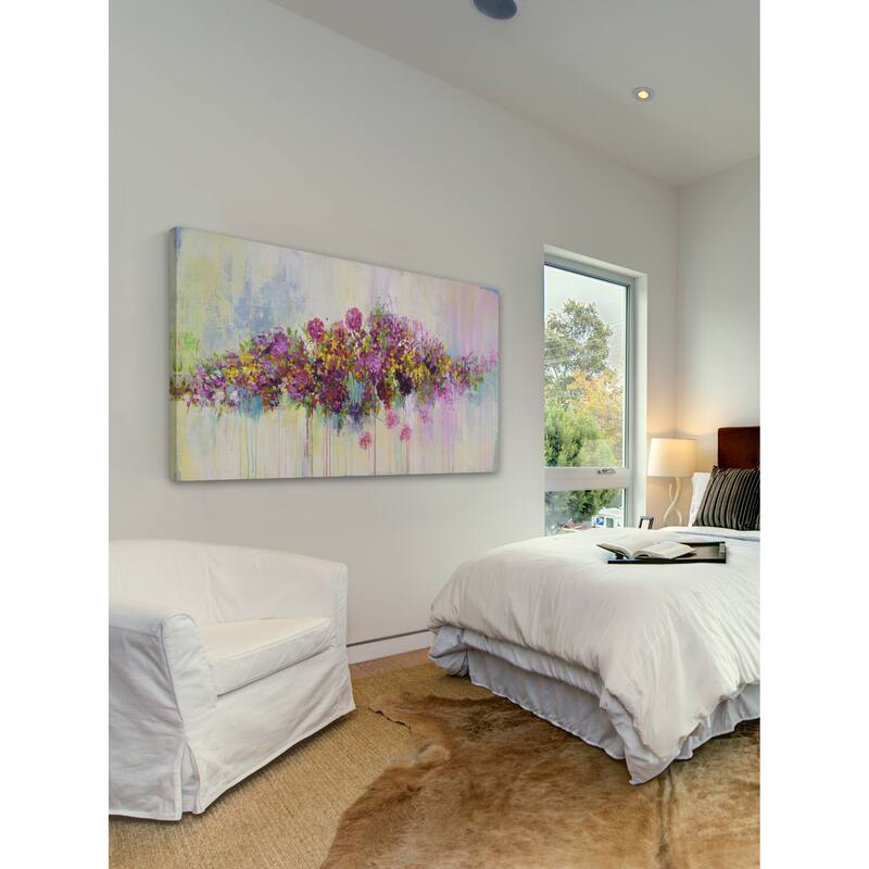 Marmont Hill - 'Butterfly Dream' by Julie Joy Painting Print on Wrapped Canvas - Multi-Color