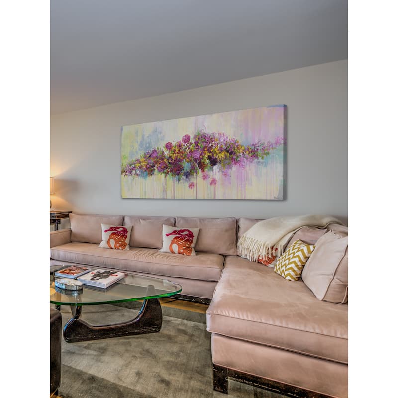 Marmont Hill - 'Butterfly Dream' by Julie Joy Painting Print on Wrapped Canvas - Multi-Color