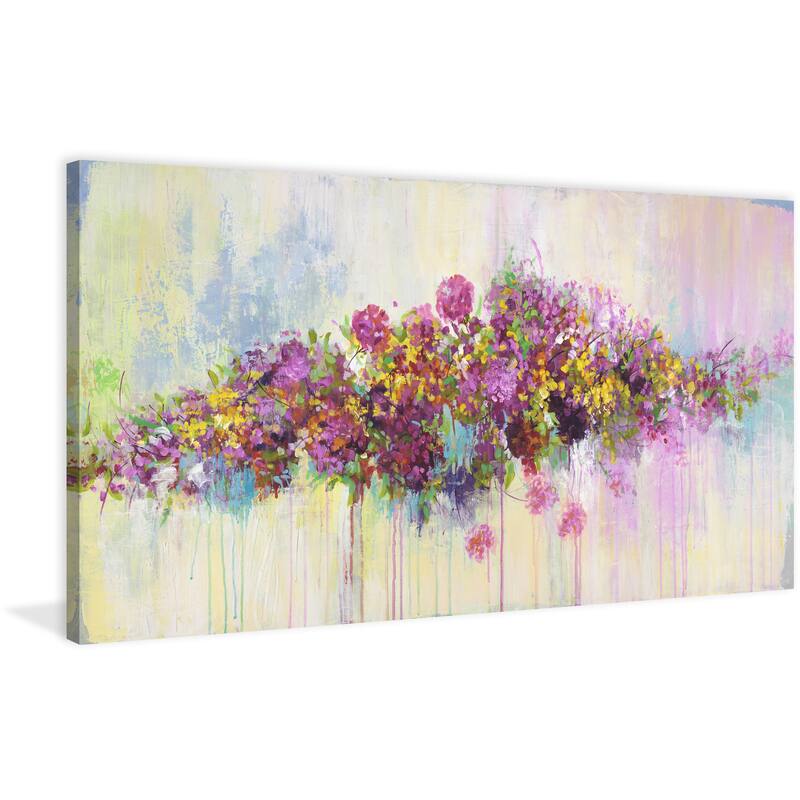 Marmont Hill - 'Butterfly Dream' by Julie Joy Painting Print on Wrapped Canvas - Multi-Color