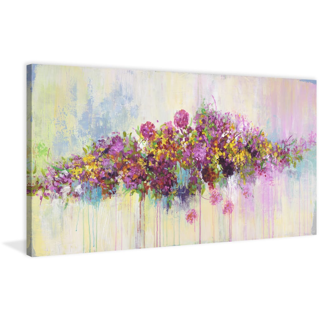 Marmont Hill - 'Butterfly Dream' by Julie Joy Painting Print on Wrapped Canvas - Multi-Color