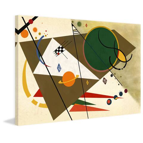 Marmont Hill - Handmade Space Unravelled Print on Wrapped Canvas