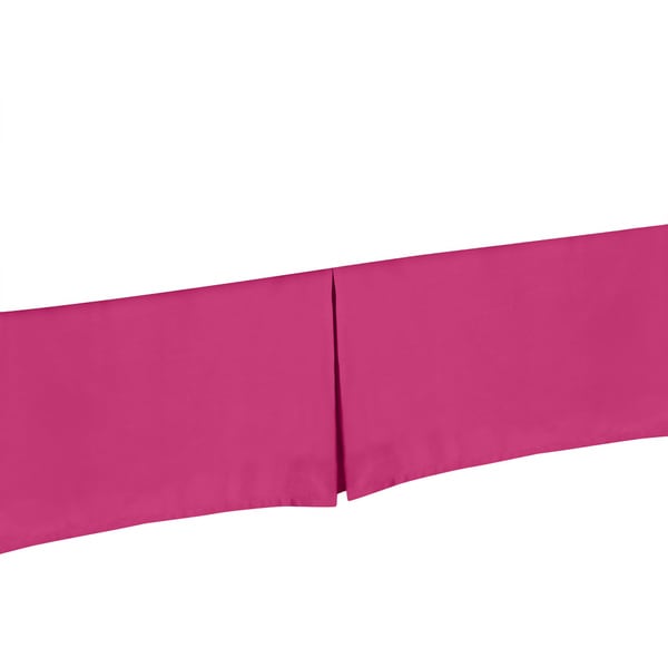Sweet Jojo Designs Magenta Bed Skirt