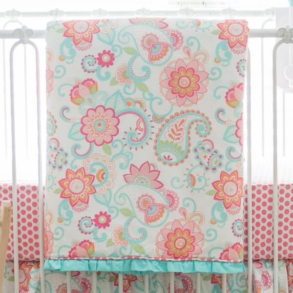 Shop My Baby Sam Gypsy Baby 3 Piece Crib Bedding Set Overstock