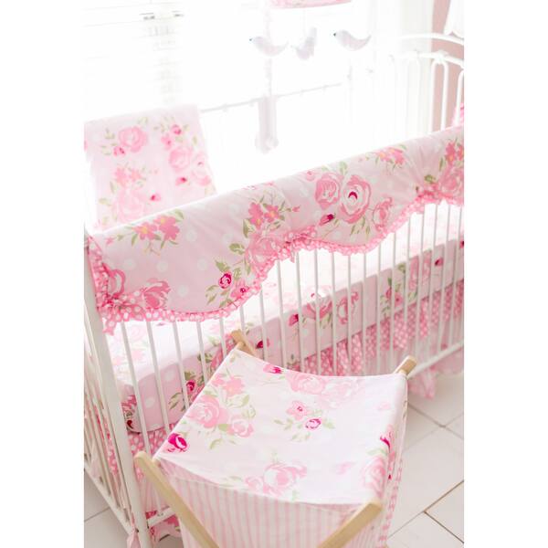 My Baby Sam Rosebud Lane Crib Rail Cover