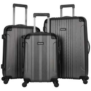 Kenneth Cole Reaction Out Of Bounds 3-Piece Lightweight Hardside 4-Wheel Spinner Luggage Set