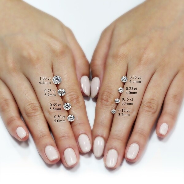 1 carat round solitaire diamond ring