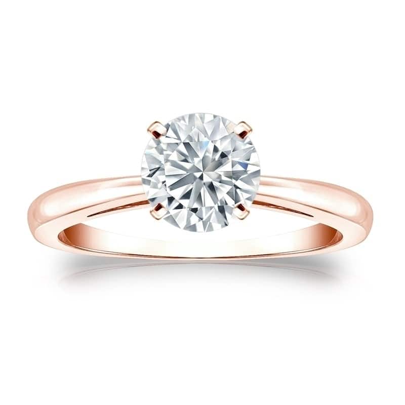 Auriya 2 1/4ctw GIA Certified Solitaire Diamond Engagement Ring in 18k Gold