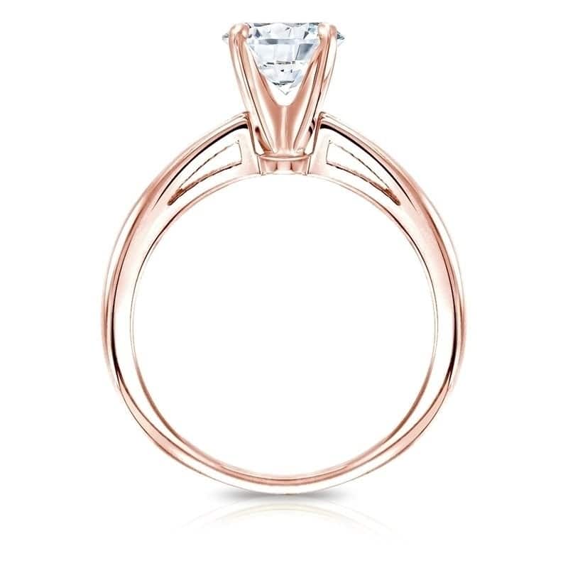 Auriya 2 1/4ctw GIA Certified Solitaire Diamond Engagement Ring in 18k Gold