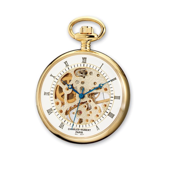 open face pocket watch