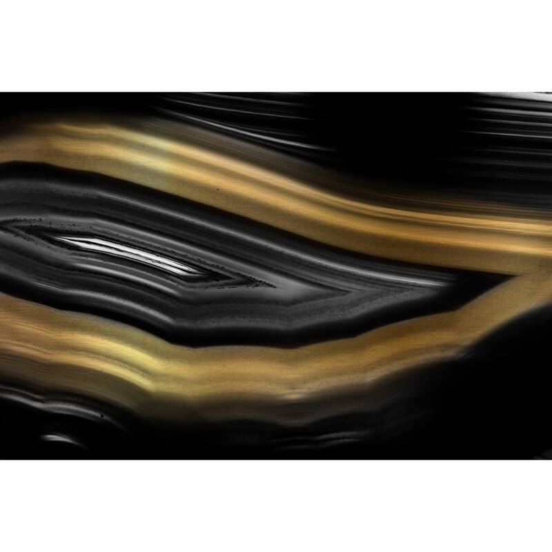 Marmont Hill - 'Gold Wink' Painting Print on Wrapped Canvas - Multi-Color
