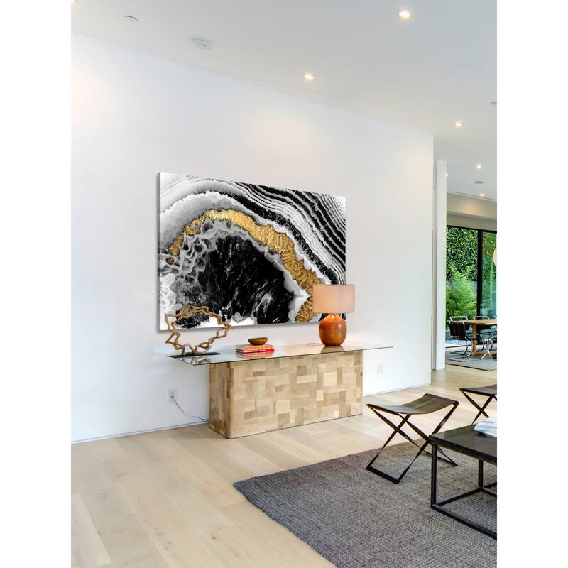 Marmont Hill - 'The Eye of Gold' Painting Print on Wrapped Canvas - Multi-Color
