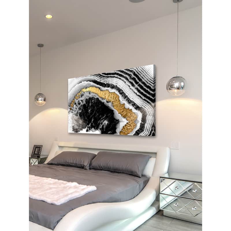 Marmont Hill - 'The Eye of Gold' Painting Print on Wrapped Canvas - Multi-Color