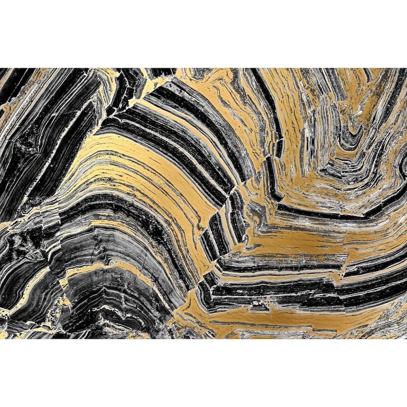 Marmont Hill - 'Gold Etchings' Painting Print on Wrapped Canvas - Multi-Color