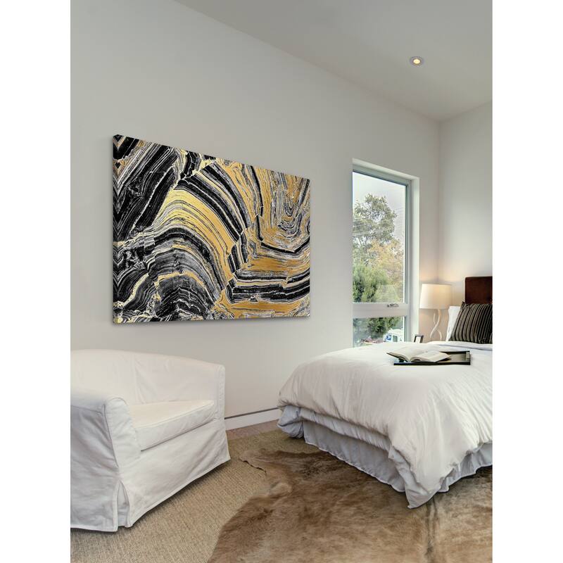 Marmont Hill - 'Gold Etchings' Painting Print on Wrapped Canvas - Multi-Color