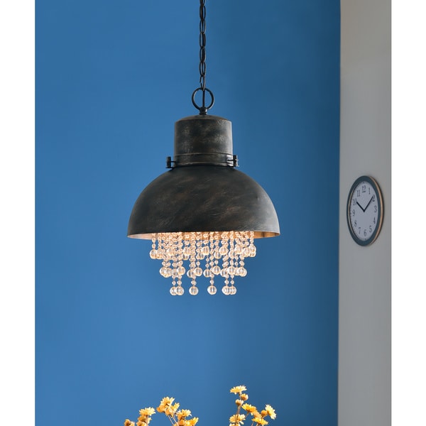 Aniston Corroded Metal 1 Light Pendant