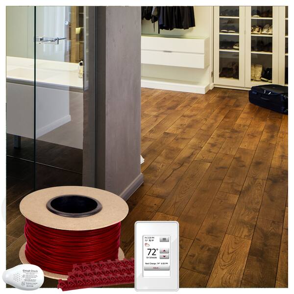 Warmlyyours 92 Sq Ft 240v Electric Floor Heating Cable Kit