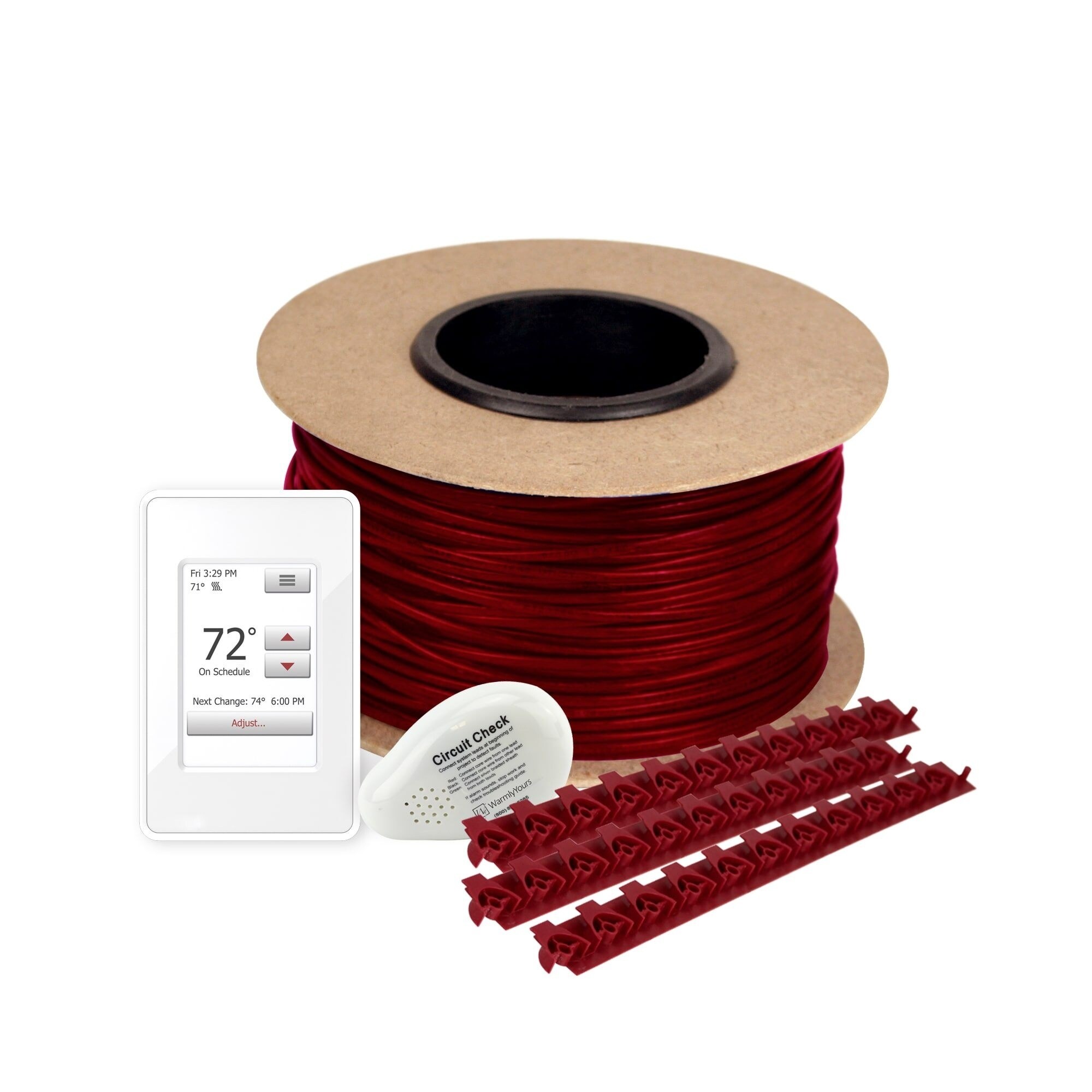 Warmlyyours 92 Sq Ft 240v Electric Floor Heating Cable Kit