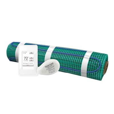 WarmlyYours 13.5 sq. ft. 120 Volts Electric Floor Heating Roll Kit with Touch Screen Thermostat