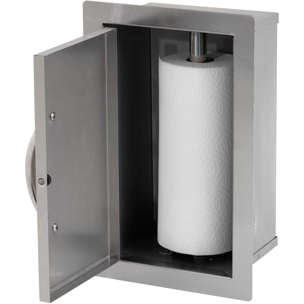 Shop Cal Flame Built In Stainless Steel Paper Towel Storage