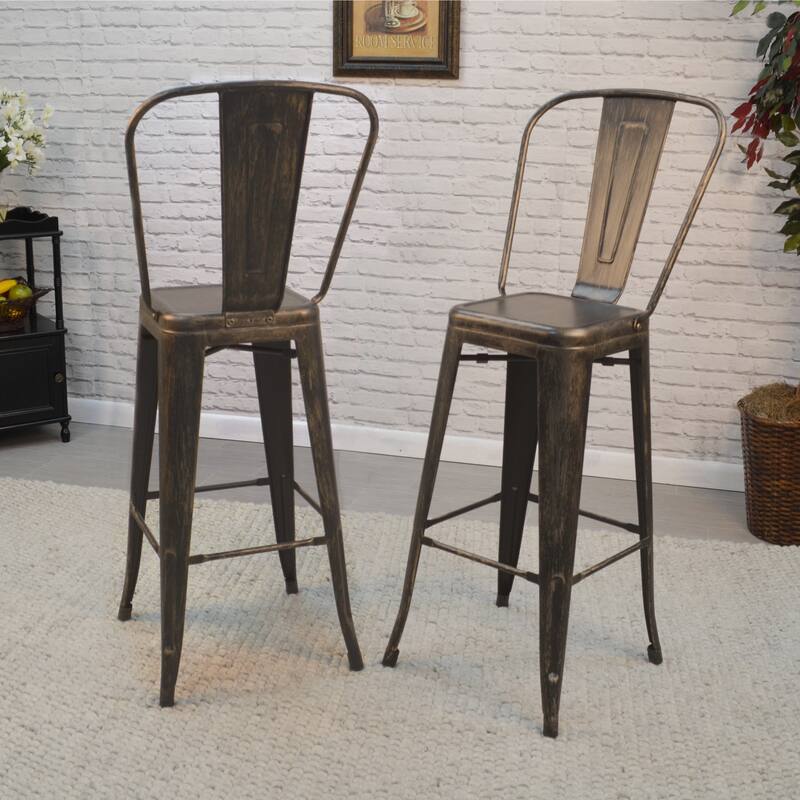 Tabbart Metal Stools (Set of 2)